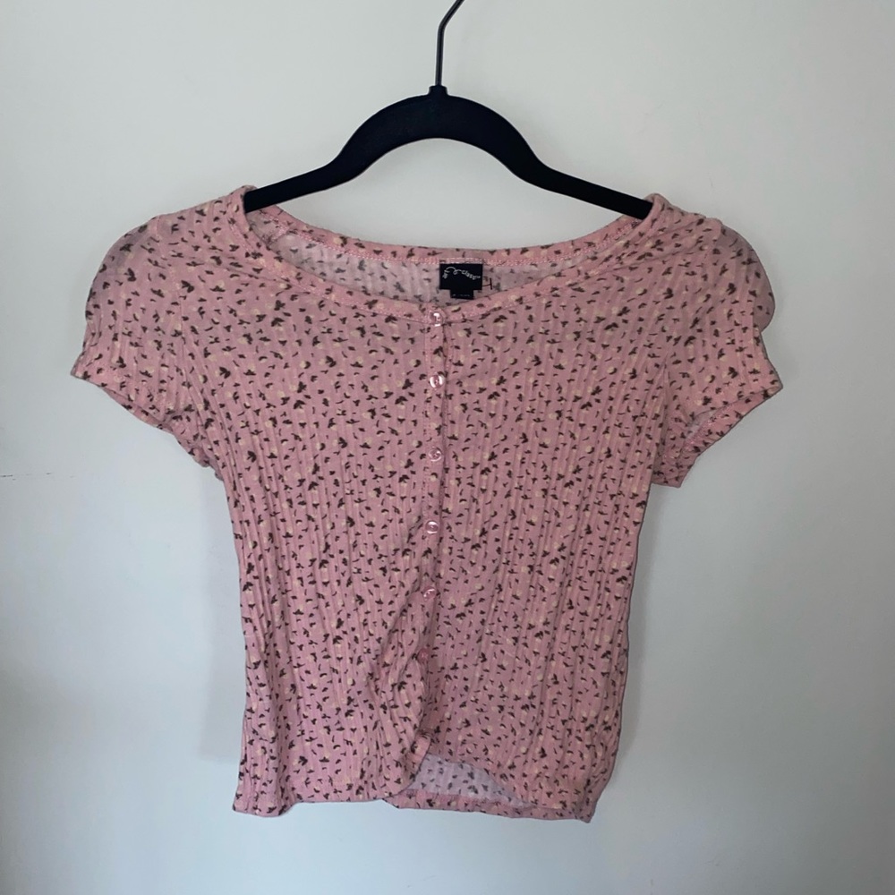 Target Pink Pattern Top
